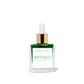A clear glass dropper bottle of Artemis Scented Body Oil by Iris of the Moon. The bottle is filled with green liquid and features a white label with green and blue text, topped with a gold collar and white dropper cap, set against a plain white background.