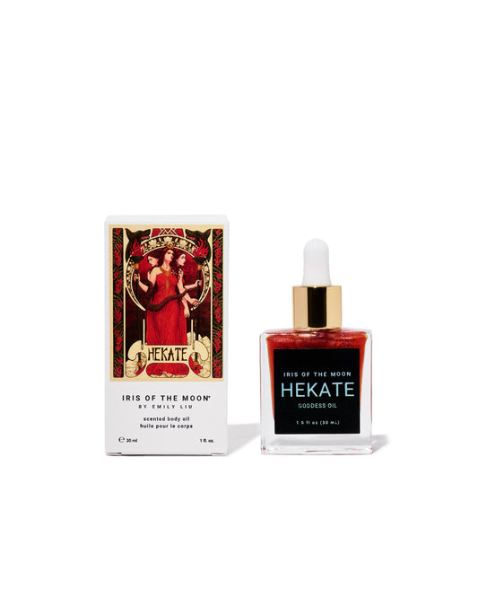 HEKATE perfume bottle and packaging on a white background