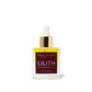Lilith scented body oil bottle with dropper on a white background